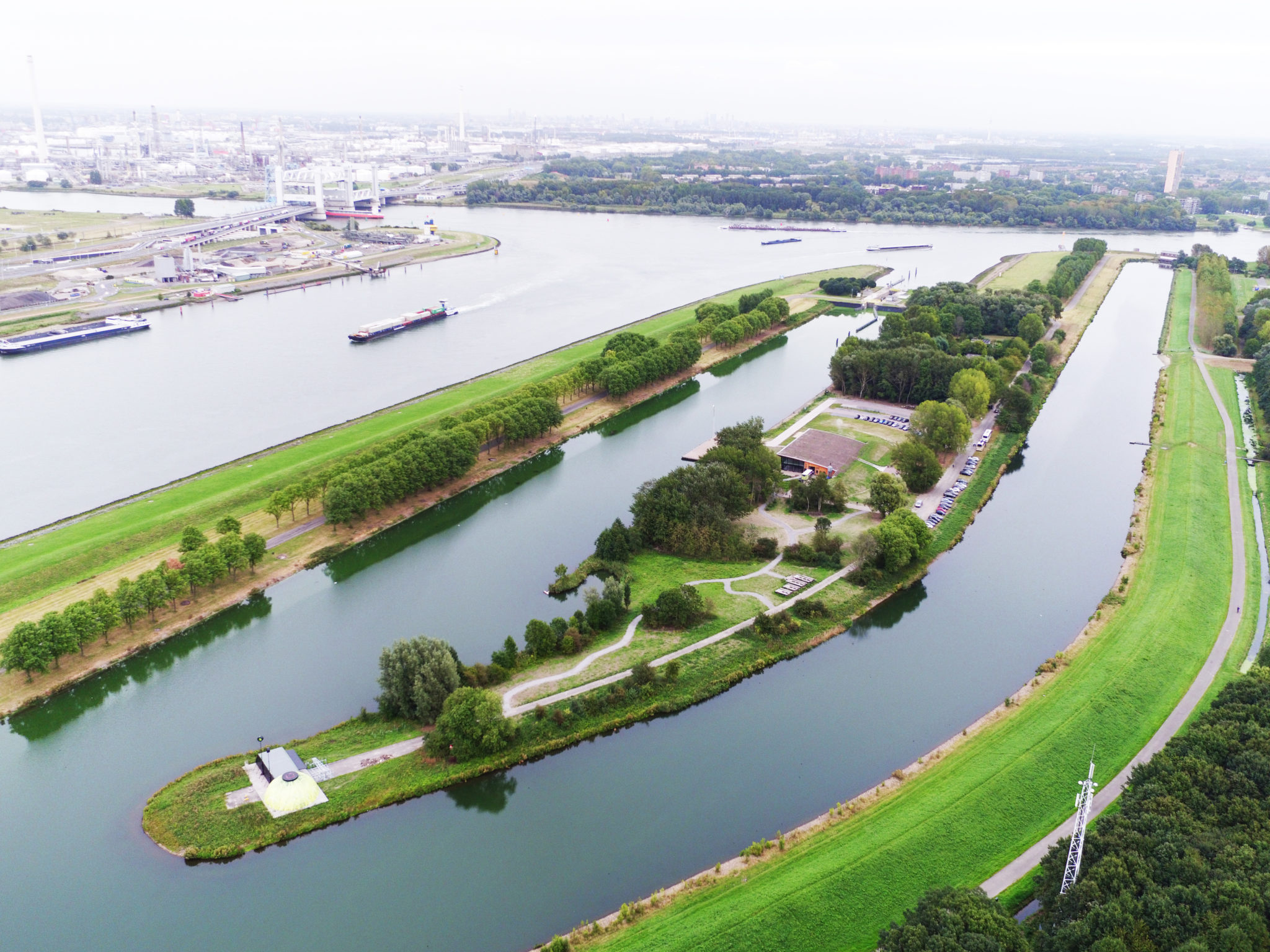 Innovatiekracht rotterdam zakelijke evenementen in het groen