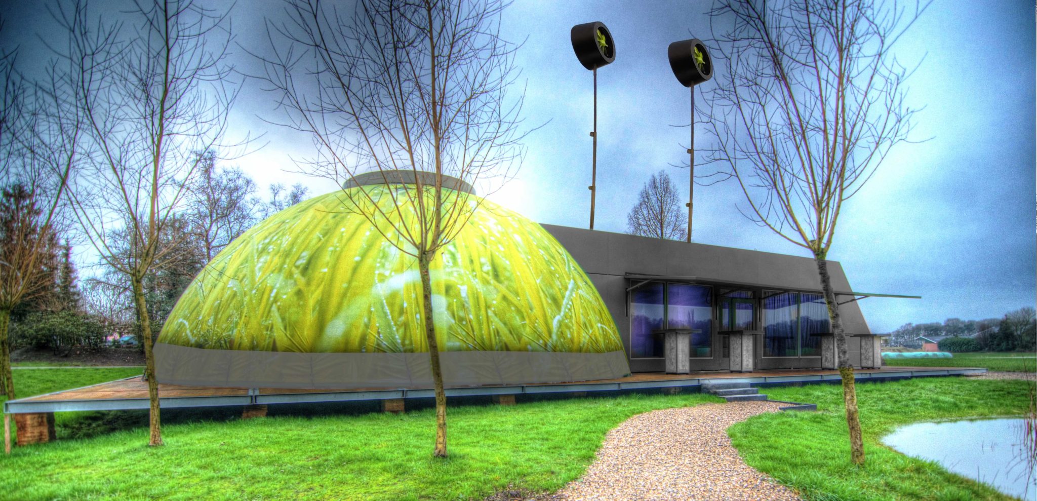 BioDome pop up mobiele evenementen bijzondere locatie greendna