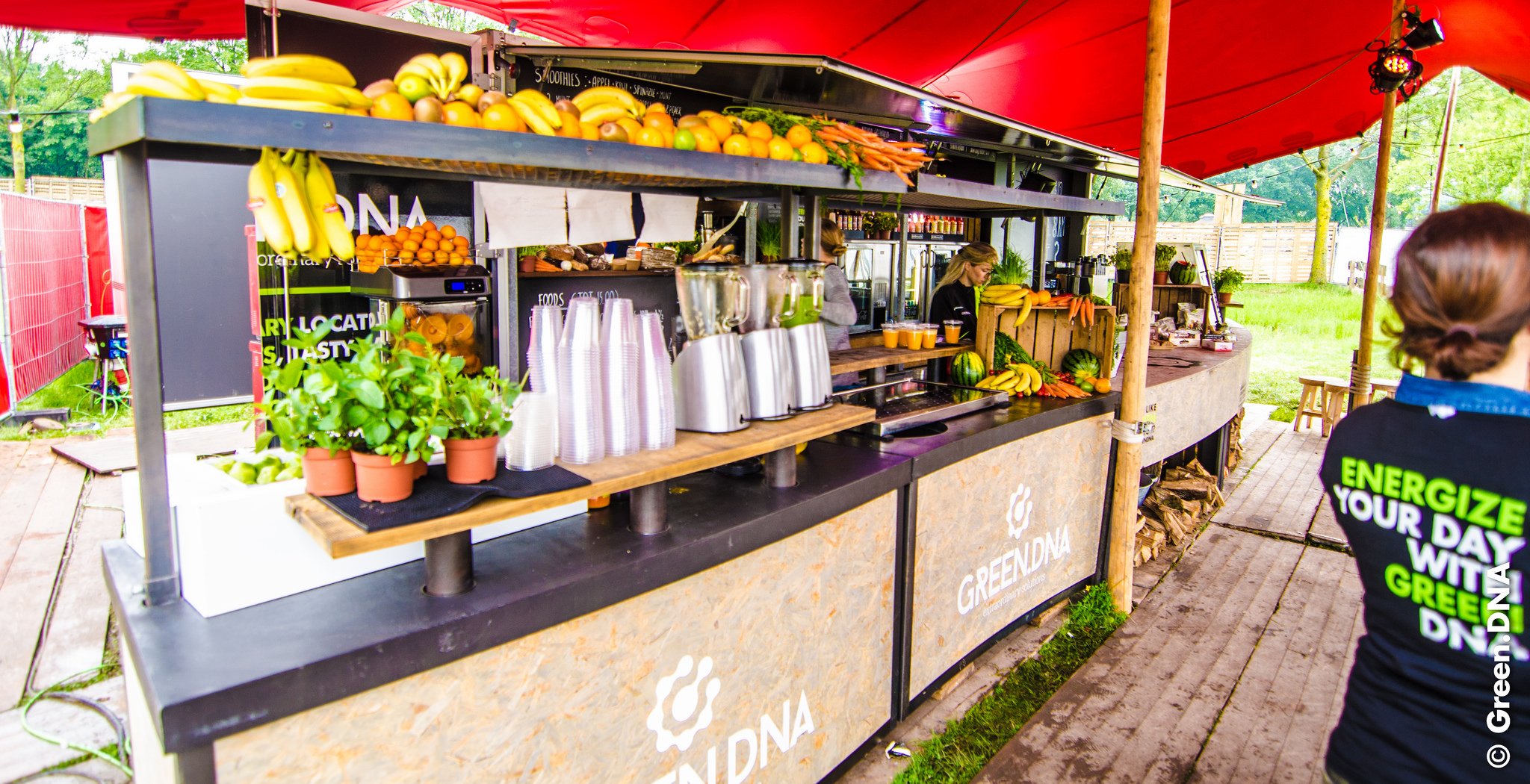 Evenementencatering festival GreenDNA dtrh2016