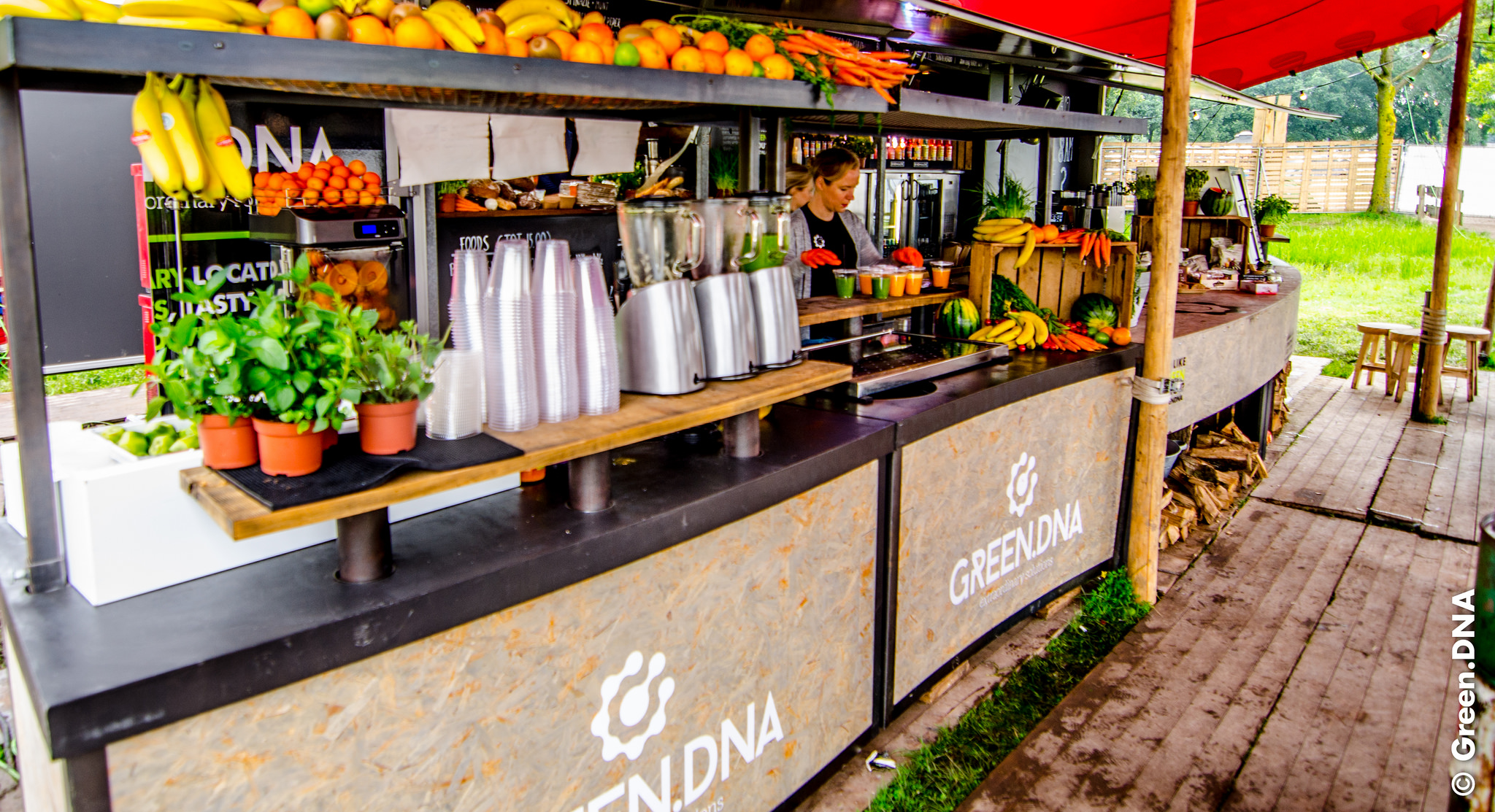 Evenementencatering dtrh2016 festival GreenDNA